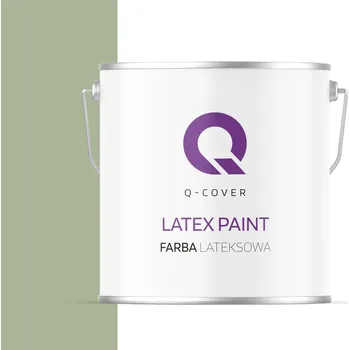 barva na zeď BARVA LATEXOVÁ PRO INTERIÉRY STĚN STROPŮ ODOLNÁ BARVA ZELENÁ H2143 5L MATNÁ