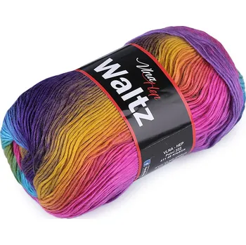 Pletací příze Waltz 100 g multikolor 1 ks