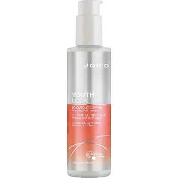 Pleťový krém Joico Omlazující krém na foukání vlasů s kolagenem YouthLock (Blowout Cream) 177 ml