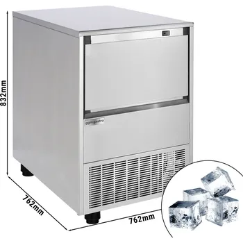Výrobník ledu G.Gastro Stroj na kostky ledu - kostky - 155 kg/24 h