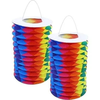 Volný čas RAPPA Lampion hawaii - duhový/rainbow 15 cm, 2 ks