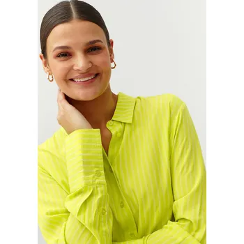 Dámská košile Tatuum DLOUHÁ DÁMSKÁ KOŠILE Z PRUHOVANÉ VISKÓZOVÉ TKANINY - MALIBU 1