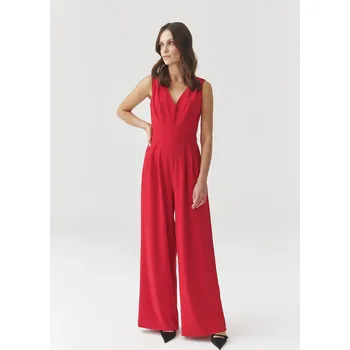 Dámský overall Tatuum ELEGANTNÍ OVERAL S ŠIROKÝMI NOHAVICEMI — FANG