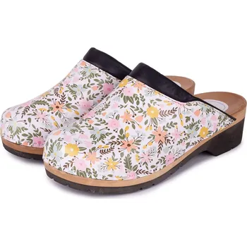 Dámská zdravotní obuv Vlnka Dámské anatomické dřeváky s gumovou podrážkou květ velikost obuv dospělí 41