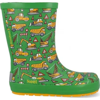Chlapecké holínky Barefoot holinky Koel - tractor green 31