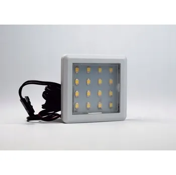 LED panel Očko LED svítidlo OLK 10 povrchové nábytkové hliníkové studená bílá