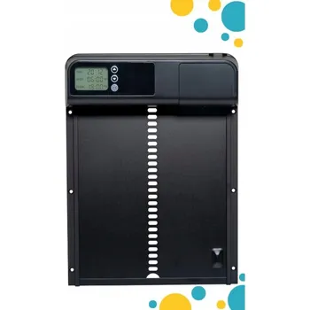 Dvířka do kurníku s časovým spínačem pro slepice a LCD displejem