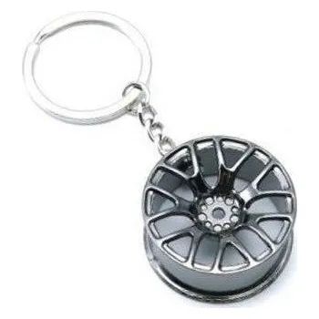 Klíčenka disk černá