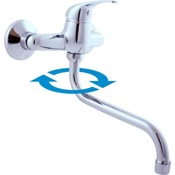 Vodovodní baterie Slezák Rav Sázava SA301.0/21 dřezová/umyvadlová baterie 100 mm chrom