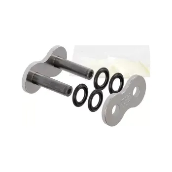 Řetězová sada pro motocykl spojka řetězu 525X1R3, JT CHAINS (barva stříbrná, nýtovací, typ RIVET)