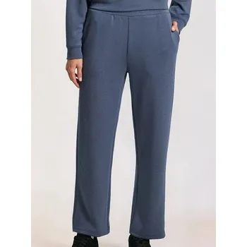 Dámské kalhoty Sinsay - Kalhoty z měkkého úpletu Soft Touch s příměsí viskózy - námořnická modrá - 271FK-95X - 271FK-95X-XL