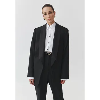 Dámské sako Tatuum DÁMSKÉ SAKO SE SATÉNOVÝMI KLOPAMI — MARKAWIA