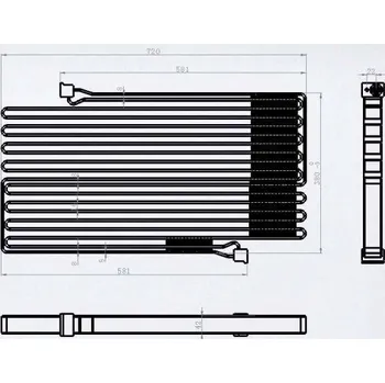 Výparník klimatizace Kondenzátor, klimatizace, 35472