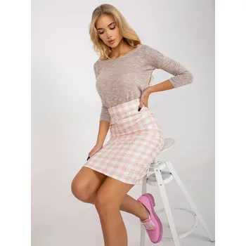 Dámská sukně Sukně LK SD 506462.12P broskvová 42