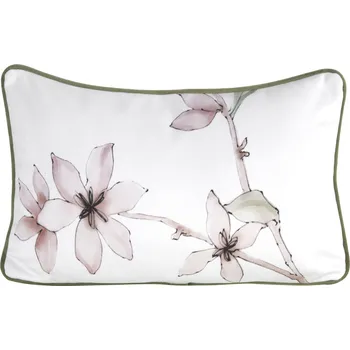 Dekorativní polštářek DEKORAČNÍ POLŠTÁŘ PREMIUM BIANCA 45X30 CM KVĚTY