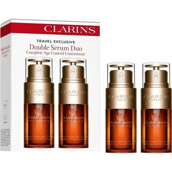 Kosmetika Clarins Dárková sada proti stárnutí pleti Double Serum Duo Set