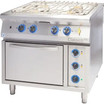 Sporák Alba Plynový sporák - hořákový G-C-4/700 (ZP) - vařidlová část