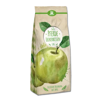 Krmivo pro koně Waldhausen Derby cookies apple 1 kg- jablko