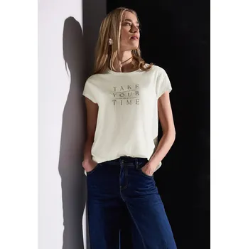 Dámské tričko Street One 323172 Barva: Bílá, Velikost: 40