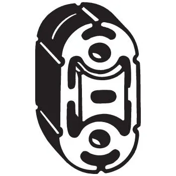 Gumový popruh, výfukový systém, 255-557