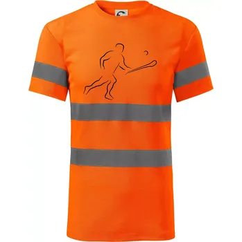 Pánské oblečení Hurling hráč - Triko reflexní - HV PROTECT - 2XL ( Neonově oranžová )