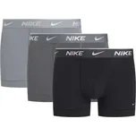 Pánské spodní prádlo Nike TRUNK 3PK L Černá, Šedá, Bílá