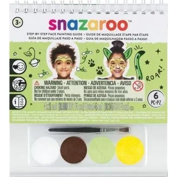 Speciální výtvarná barva Snazaroo Barvy na obličej s postupem - Zvířátka