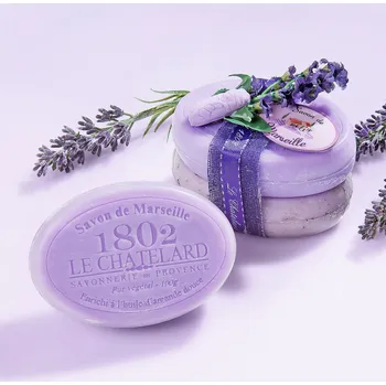 Dámské pantofle 3Pagen 2 levandulová mýdla