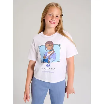 Sinsay - Tričko s potiskem Avatar: The Last Airbender, Katara - bílá - 076FA-00X - 076FA-00X-164