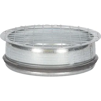 Větrací mřížka Větrací mřížka technického větrání zinkovaná, Ø 125 mm