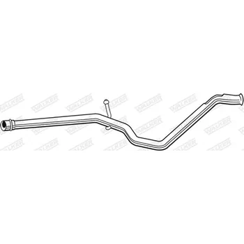 Výfuková trubka Výfuková trubka, 08216