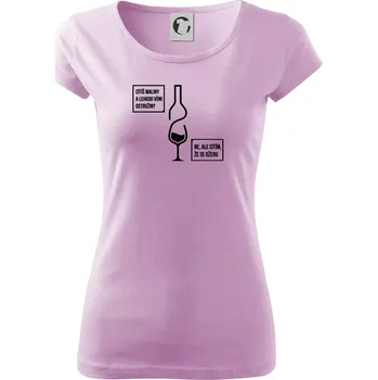 Dámské tričko Cítím, že se ožeru - Dámské triko Pure - 3XL ( Orchid )