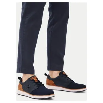 Pánské polobotky Polobotky Bugatti 331-AFB01-6900-4100 Tmavomodrá 42