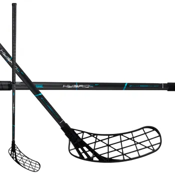 Florbalová hůl Zone Air/One Hybrid Airlight 27 Oval Raw/Blue vel. 100cm (= 110cm) levá ovál (levá ruka dole)