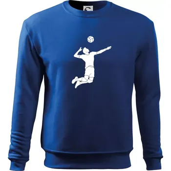 Chlapecké tričko Volejbal nápřah muž - Mikina Essential dětská - 146 cm/10 let ( Královská modrá )