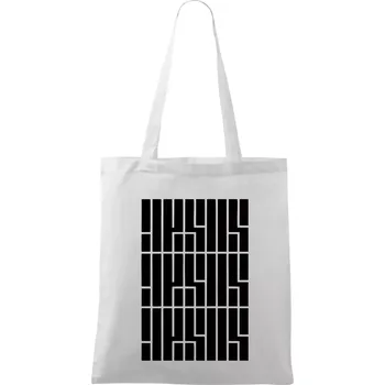 Jesus nápis - Taška bavlněná - 42 x 38 cm ( Bílá )