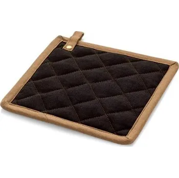 Chňapka CLOVES. Chňapka z bavlněného plátna (275 g/m²) - Černá