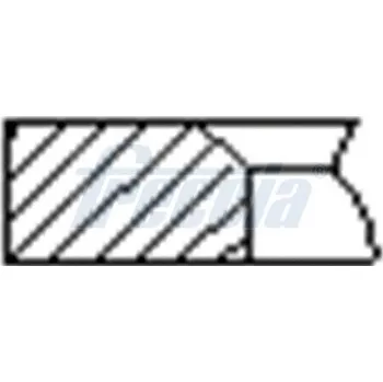 Píst motoru Pístní kroužek, FR10-505800