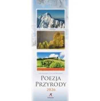 Kalendář Kalendarz 2026 pocztówkowy 12,5x33cm Poezja...