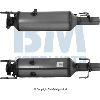 Filtr pevných částic Filtr pevných částic, výfukový systém, BM11099HP