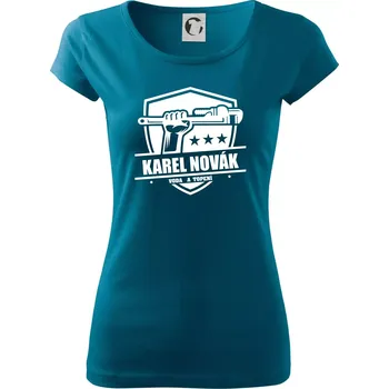 Instalatér umím všechno - Dámské triko Pure - XL ( Petrolejová )