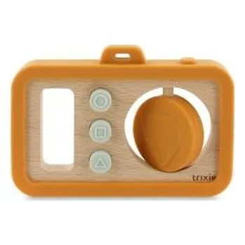 Hračka Drewniany silikonowy aparat dla niemowląt (pl, 2000, Trixie Baby)