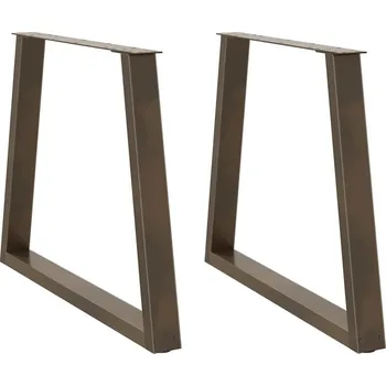 Stolová podnož vidaXL Nohy k jídelnímu stolu 80 x 72-73,3 cm 2 ks