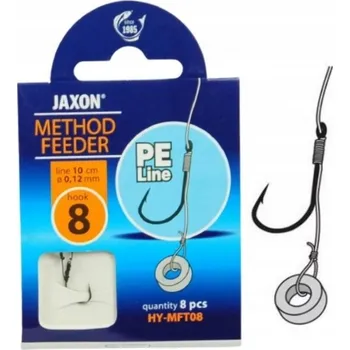 Rybářský háček JAXON Háčky s návazcem Method Feeder 8 HY-MFT