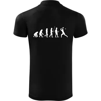 Pánská košile Evoluce hurling - Polokošile Victory sportovní (dresovina) - 3XL ( Černá )