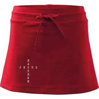 Dámská sukně Eastern Jesus - Sportovní sukně - two in one - XS ( Červená )