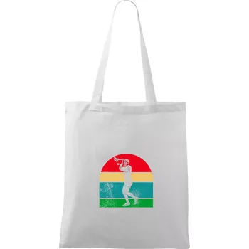 Nákupní taška Hurling vintage - Taška bavlněná - 42 x 38 cm ( Bílá )