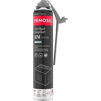 Průmyslové lepidlo PU lepidlo na střechy EasyGun PENOSIL 874 šedé 750ml