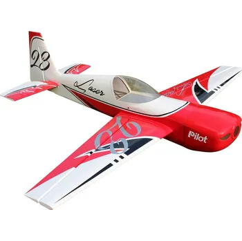 RC model letadla 88" Laser 2240mm 60cc Červeno-Bílý - Rozbalený