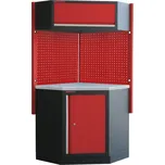 AHProfi Rohová sestava PROFI RED dílenského nábytku - RTGS1302S